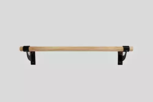 Barres&More - 4 Foot Wood Wall Mounted Ballet Barre Fixed Height